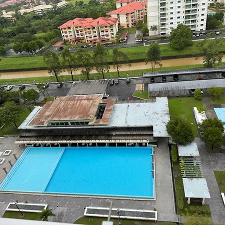 Sandakan Ijm Pool View Condo Exterior photo